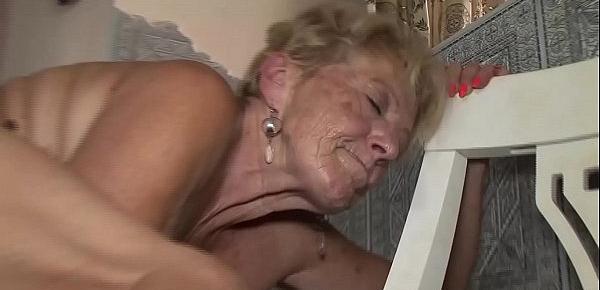  brutal sex with a 89 years old grandma